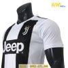 Cận cảnh áo bóng đá CLB Juventus 2018 - 2019 sọc trắng đen sân nhà