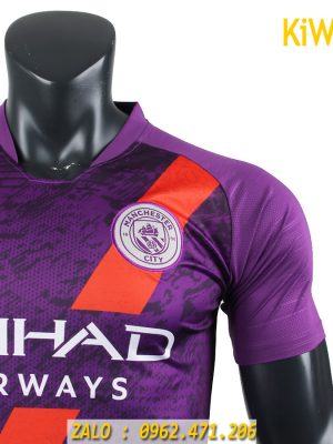 Áo bóng đá CLB Manchester City màu tím mùa 2018 - 2019 siêu chất