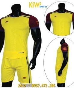 Áo bóng đá không logo Riki Namor màu vàng cực chất