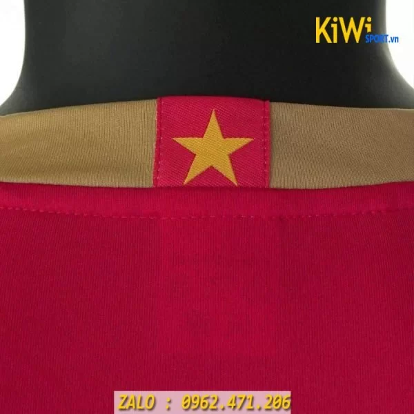 Áo bóng đá tuyển Việt Nam 2019 màu đỏ mẫu mới nhất