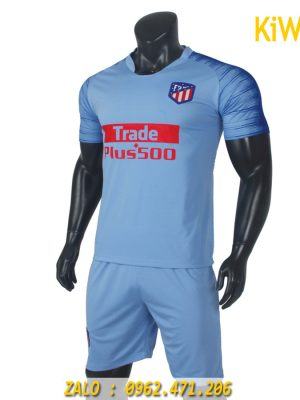 Quần áo bóng đá CLB Atletico Madrid 2018 - 2019 màu xám cực chất
