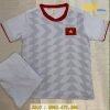 Áo đá banh trẻ em 2019 mẫu áo tuyển Việt Nam màu trắng