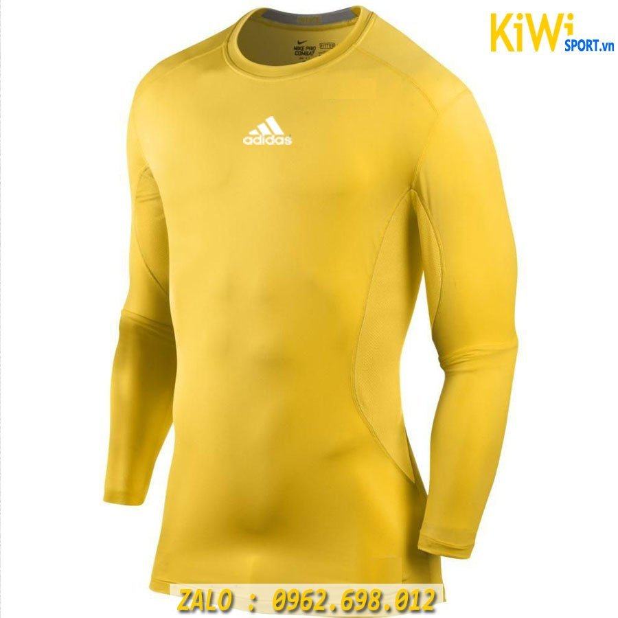 Áo Lót Body Dài Tay Adidas Giữ Nhiệt Khi Chơi Bóng Đá