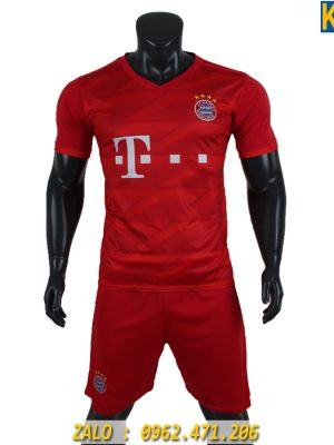 Áo Đấu CLB Bayern Munich 2019 - 2020 Sân Nhà Màu Đỏ Rất Đẹp