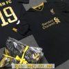 In Đồ Đá Banh Đội Onsen FC Mẫu Áo Thủ Môn LIverpool 2019 - 2020 Màu Đen