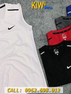 Chuyên Sỉ Áo Thể Thao Sát Nách Nam Hiệu Nike 5 Màu Tuyệt Đẹp