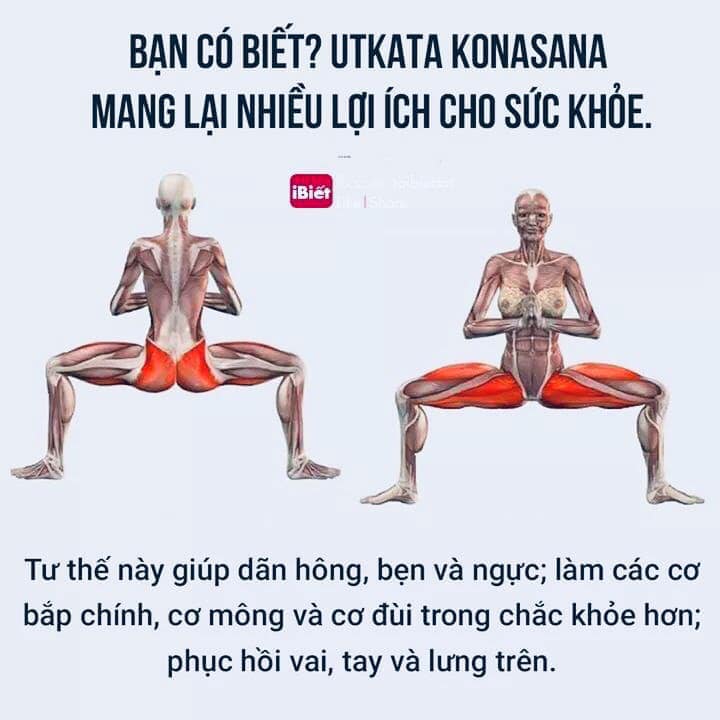 Bài Tập Yoga Utkana Konasana