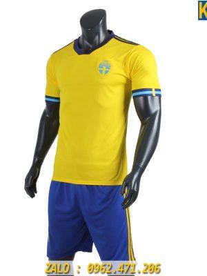 Áo Bóng Đá Đội Tuyển Thụy Điển 2019 - 2020 Màu Vàng