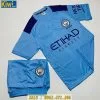 Áo Đá Bóng Trẻ Em CLB Man City Xanh Biển 2019 - 2020