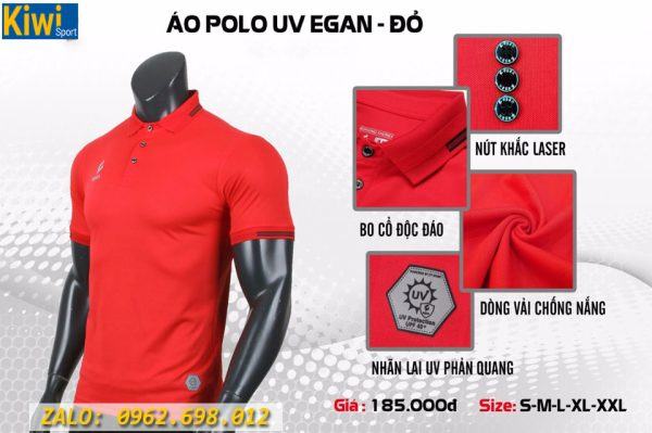 Áo Polo Egan Màu Đỏ Mới Nhất 2020