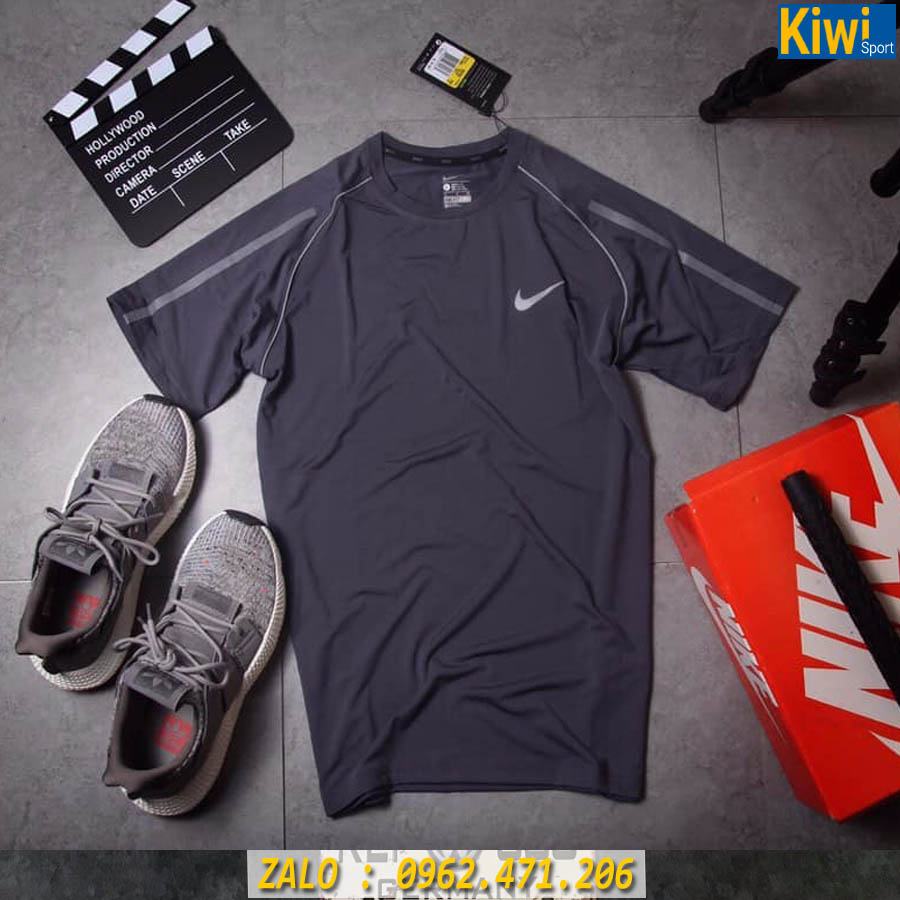 Áo Tập Gym Nam Nike Ép Phản Quang 2020 Thun Đẹp - Kiwisport.Vn