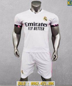 Đồ Đá Banh Real Madrid Trắng Mùa 2020 - 2021
