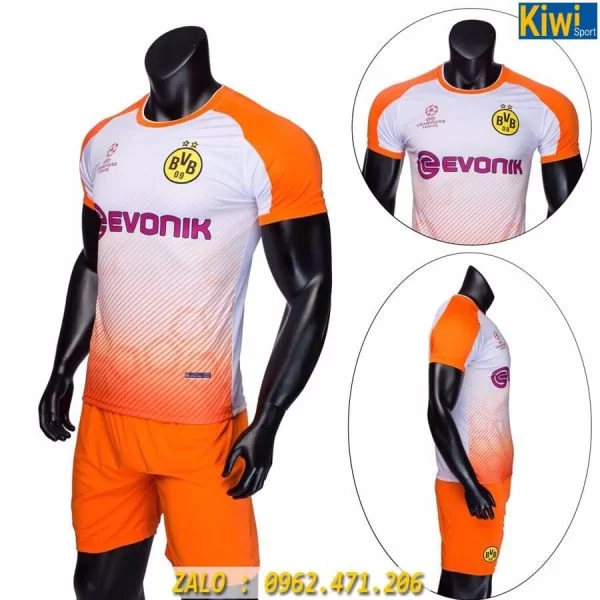 Áo Dortmund 2020 - 2021 Trắng Phối Cam Tuyệt Đẹp