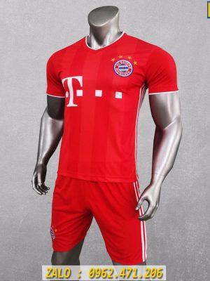 Áo Đá Banh CLB Bayern Munich Mùa 2020 - 2021 Màu Đỏ