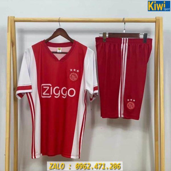 Áo Bóng Đá CLB Ajax 2020 - 2021 Màu Đỏ Rất Đẹp
