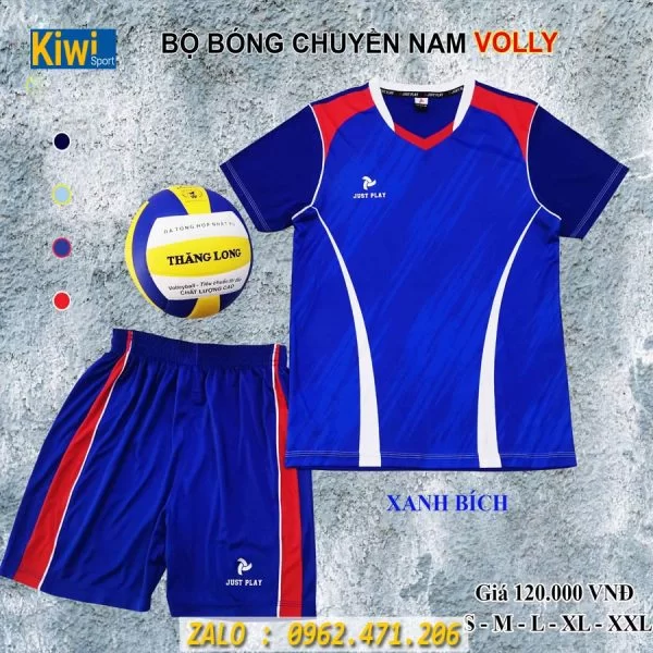 Quần Áo Bóng Chuyền Nam Volly Xanh Bích 2020 Rất Đẹp