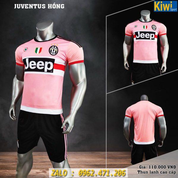 Áo Juventus Hồng 2020 - 2021 Tuyệt Đẹp