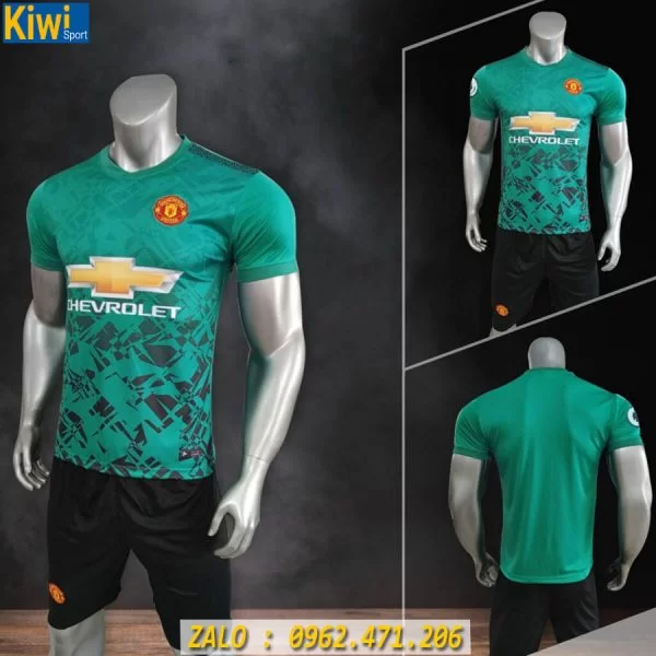 Áo Đấu Manchester United 2021 Xanh Lý Độc Đáo