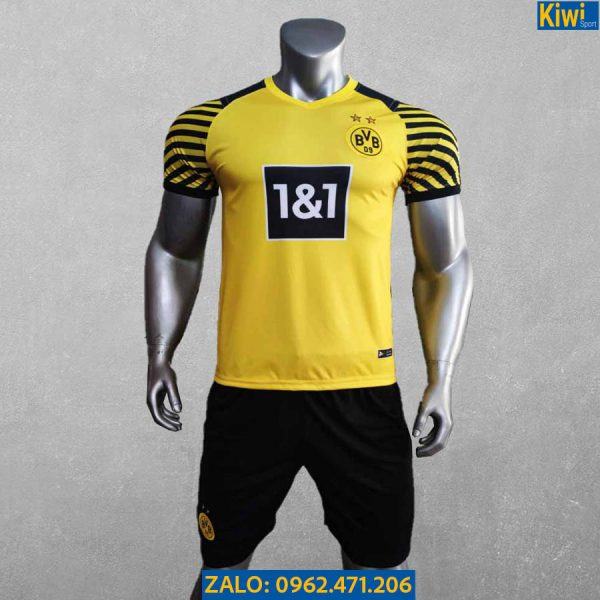 Áo Bóng Đá CLB Dortmund 2021 Màu Vàng Cực Đẹp