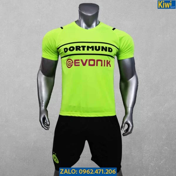 Áo Dortmund 2021 - 2022 Xanh Dạ Quang Cực Chất