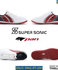 Giày Pan Super Sonic S Màu Trắng Đế TF 2021 Cực Đẹp