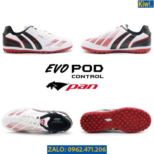 Giày Pan Evo Pod Control Màu Trắng Đế TF 2022 Cao Cấp