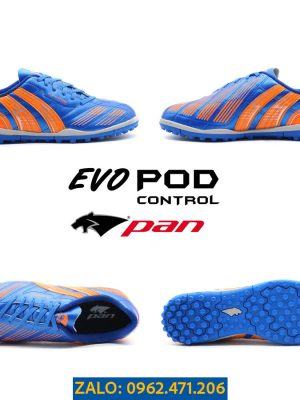 Giày Pan Evo Pod Control Xanh Bích Đế TF Hàng ThaiLand