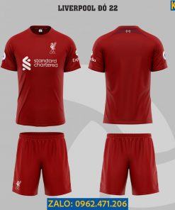 Bộ Áo Đấu CLB Liverpool Màu Đỏ 2022