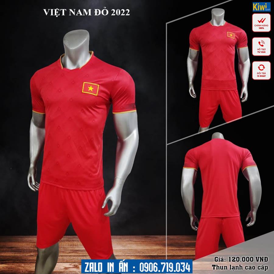 Áo Bóng Đá Tuyển Việt Nam 2023 Màu Đỏ