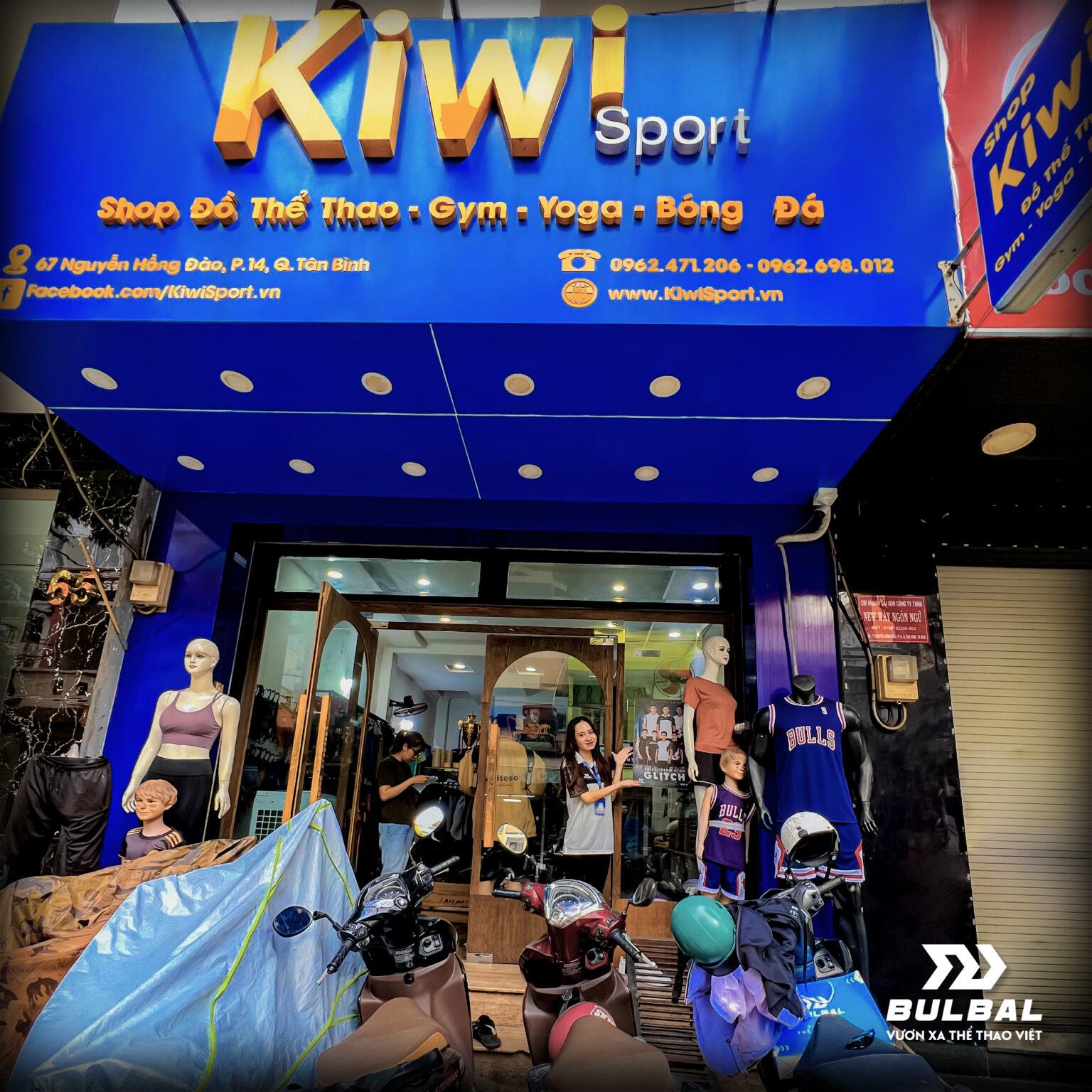 KiwiSport.vn - Shop bán đồ đá banh, áo bóng đá đẹp tại Quận Tân Bình