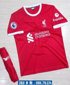 Áo Bóng Đá CLB Liverpool 2023 Màu Đỏ Rất Đẹp