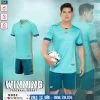 Áo Bóng Đá Không Logo Winning Màu Xanh Ngọc Đẹp Mê