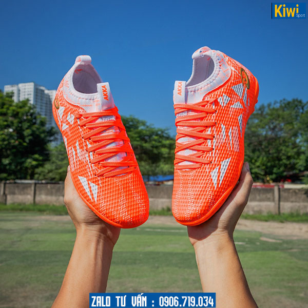 Giày bóng đá Akka Touch 1.0 màu cam siêu đẹp