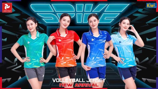 Bộ áo bóng chuyền nữ Spike 2023 full 4 màu