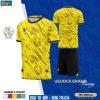 Áo bóng đá tự thiết kế Grand màu vàng