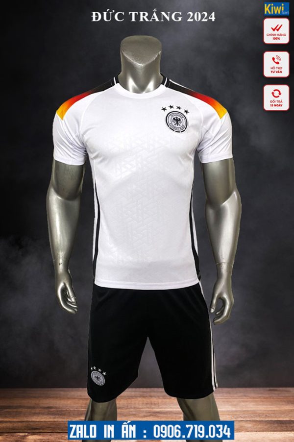 Áo đá banh tuyển Đức màu trắng mùa 2024
