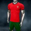 Bộ đồ đá banh đội tuyển Bồ Đào Nha màu đỏ euro 2024