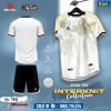 Áo bóng đá không logo Interknit màu trắng