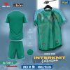 Áo bóng đá không logo Interknit màu xanh lý