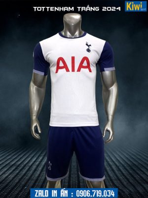 Áo đá bóng clb Tottenham 2024 - 2025 màu trắng sân nhà