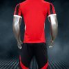 Mặt sau bộ áo AC Milan 2024 - 2025 sọc đỏ đen
