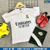 Áo bóng đá trẻ em CLB Real Madrid 2024 - 2025 màu trắng