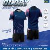 Áo bóng đá không logo Glory màu xanh đen