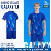 Áo đá banh không logo Kamito Galaxy 1 màu xanh bích