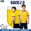 Bộ đồ đá banh không logo Ravid 2.0 màu vàng