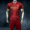 Bộ áo đấu CLB Man City màu đỏ đô 2024 - 2025