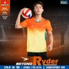 Bộ quần áo bóng chuyền nam beyono Ryder màu cam