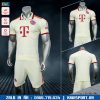 Bộ Áo Đá Banh CLB Bayern Munich Màu Kem 2024 - 2025