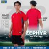 Bộ đồ đá banh không logo Zephyr màu đỏ